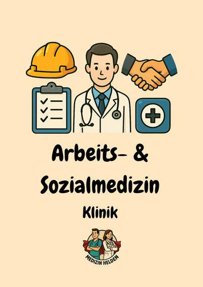 Arbeits- & Sozialmedizin – Klinikkurs für das Medizinstudium