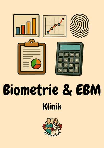 Biometrie & EBM – Dein Schlüssel zu Statistik, Studienverständnis und evidenzbasierter Medizin