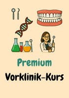 Vorklinik Zahnmedizin Premium – 7 Kurse + Terminologie fürs Z1