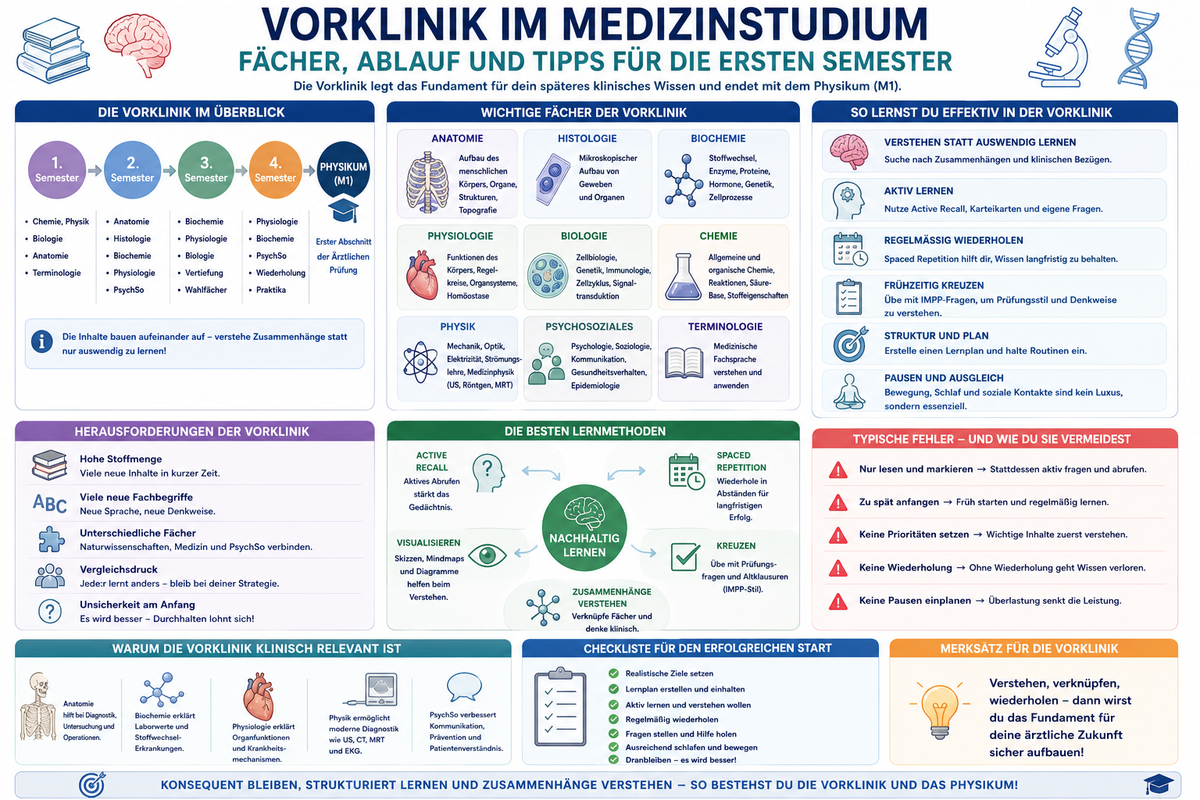 Vorklinik Medizinstudium
