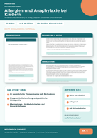 Allergien und Anaphylaxie bei Kindern – Notfallplan für Familie, Kita und Schule