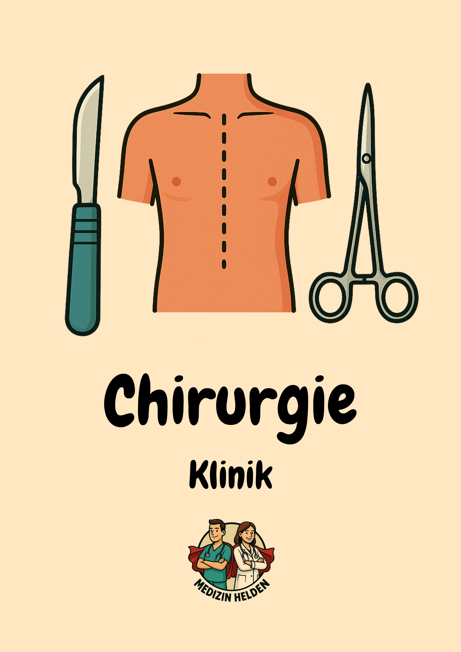 Chirurgie - Klinische Fälle & Fakten für das Medizinstudium