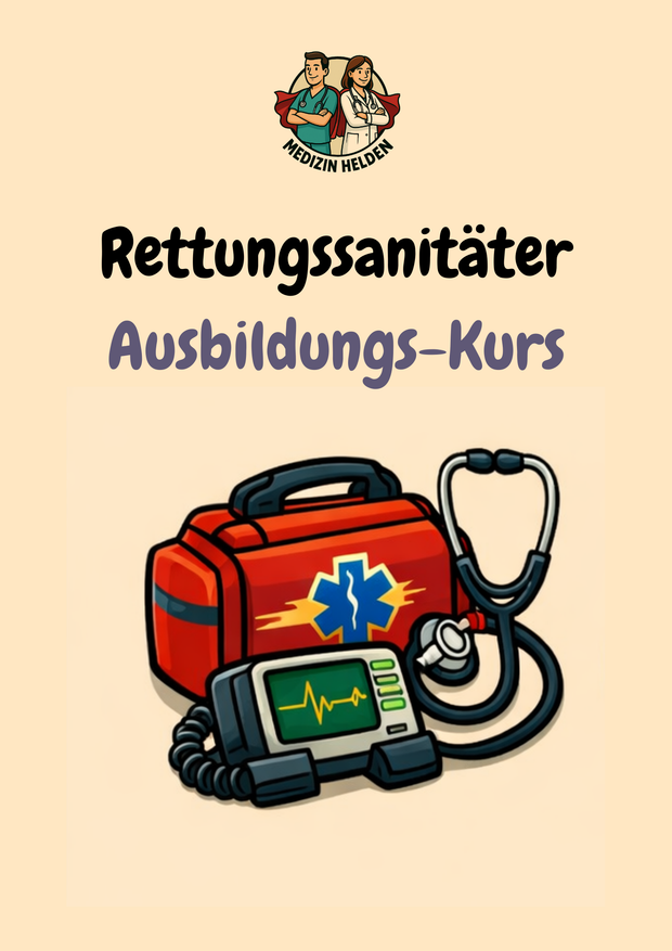 Rettungssanitäter-Kurs – Komplettpaket mit allen 4 Modulen