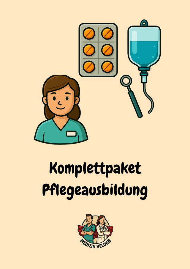 Komplettpaket Pflegeausbildung – Dein Rundum-Paket für Theorie & Praxis