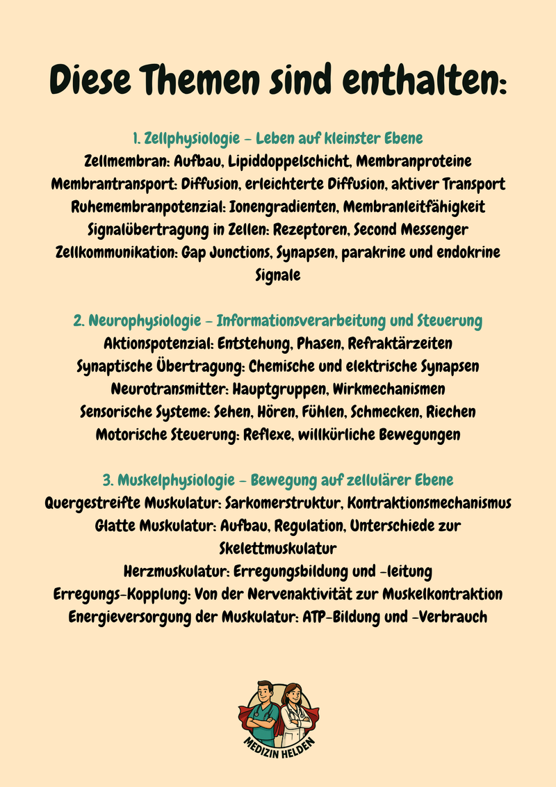 Physiologie Komplettkurs Medizin – Funktion des Körpers meistern Bild 2
