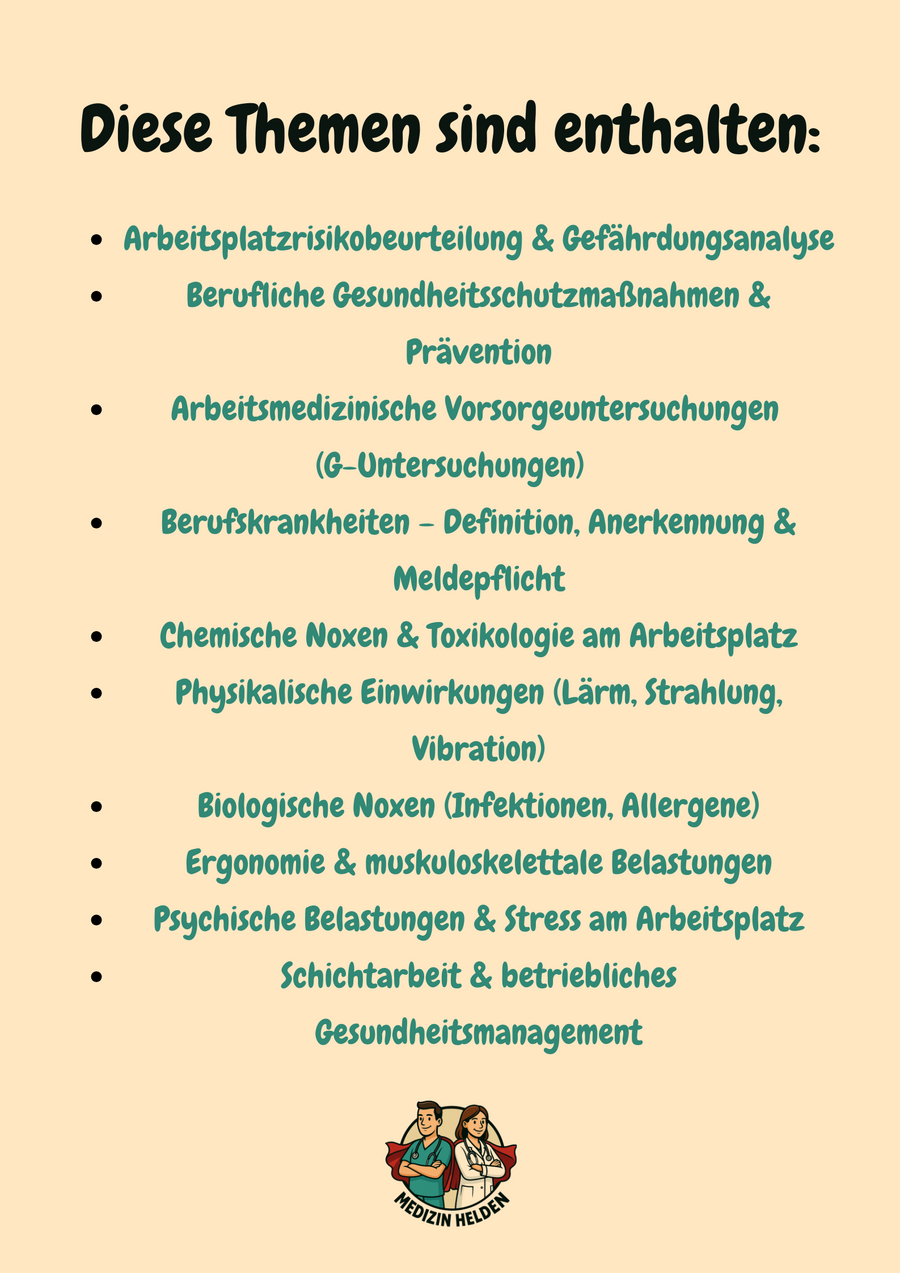 Arbeits- & Sozialmedizin – Klinikkurs für das Medizinstudium – Klinik Vorschau 2