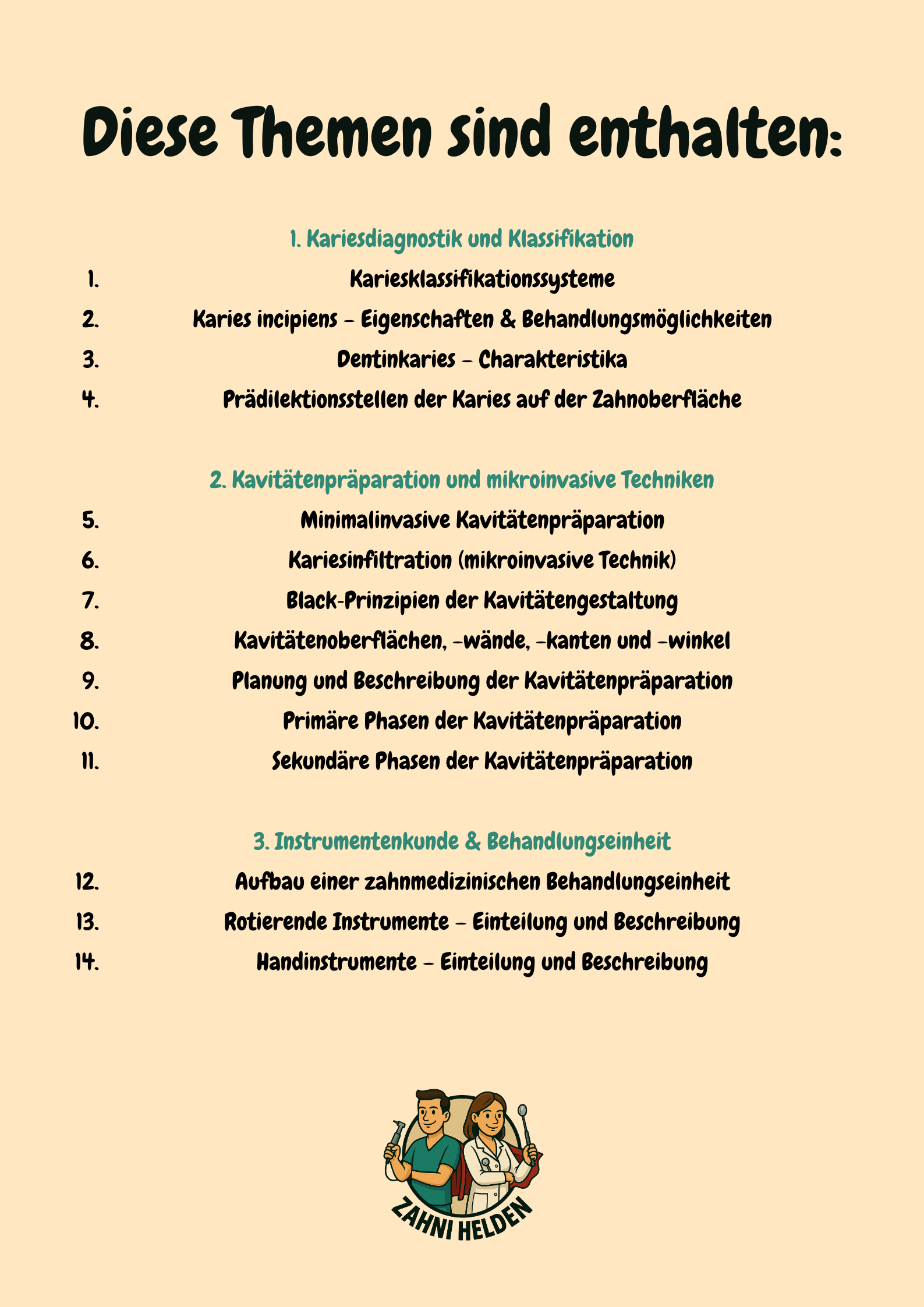 Zahnärztliche Propädeutik – Dein praktischer Einstieg in die Zahnmedizin