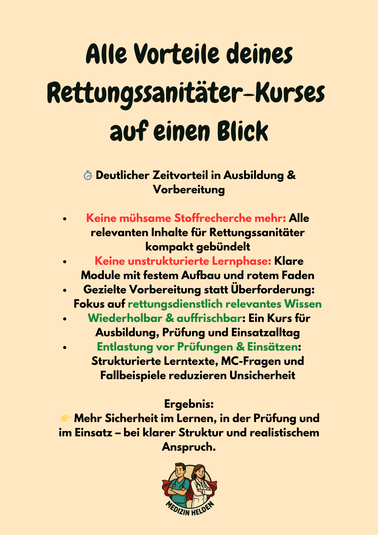Rettungssanitäter-Kurs – Dein professioneller Einstieg in Theorie & Praxis