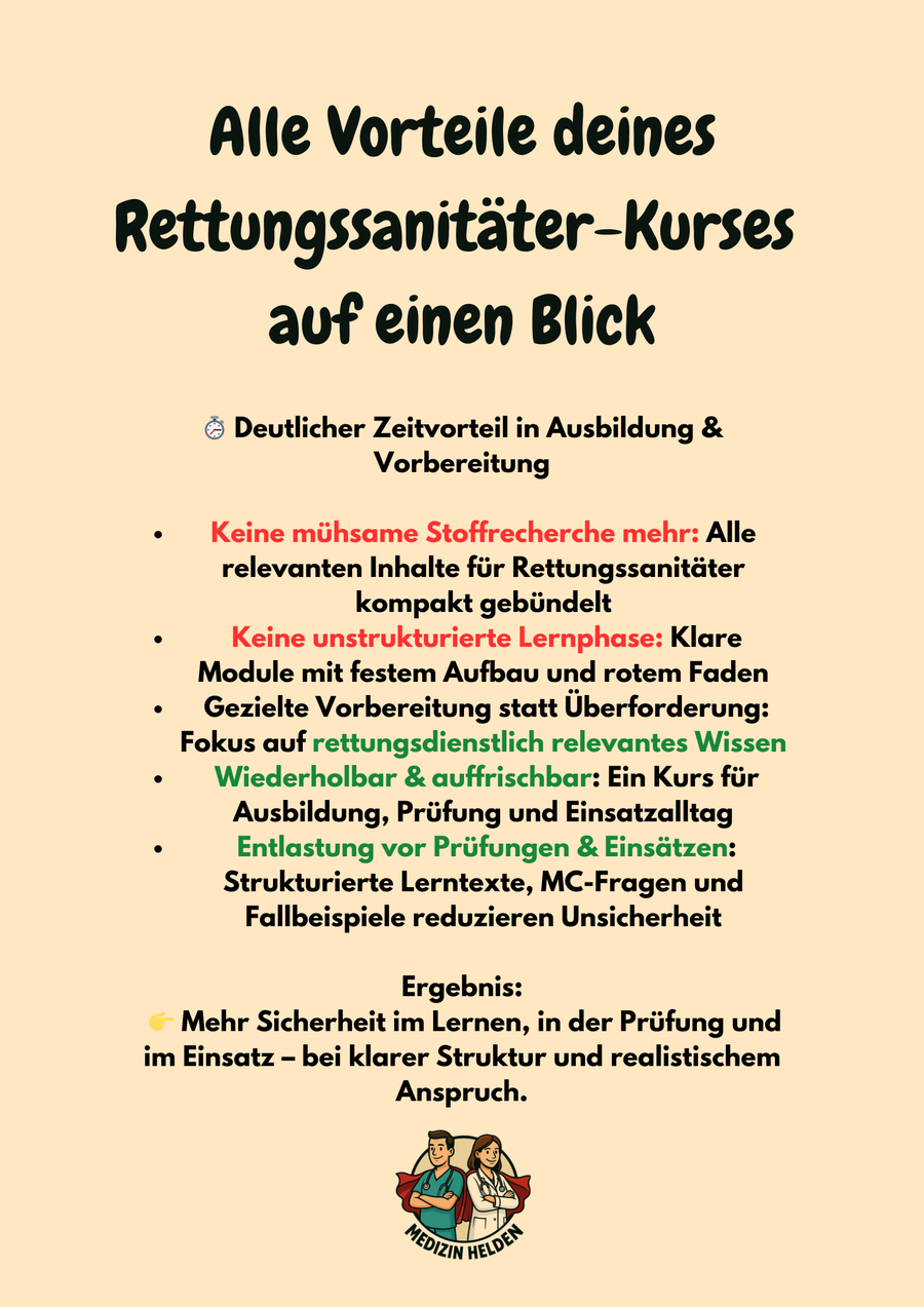 Rettungssanitäter-Kurs – Dein professioneller Einstieg in Theorie & Praxis – Vorschau 3