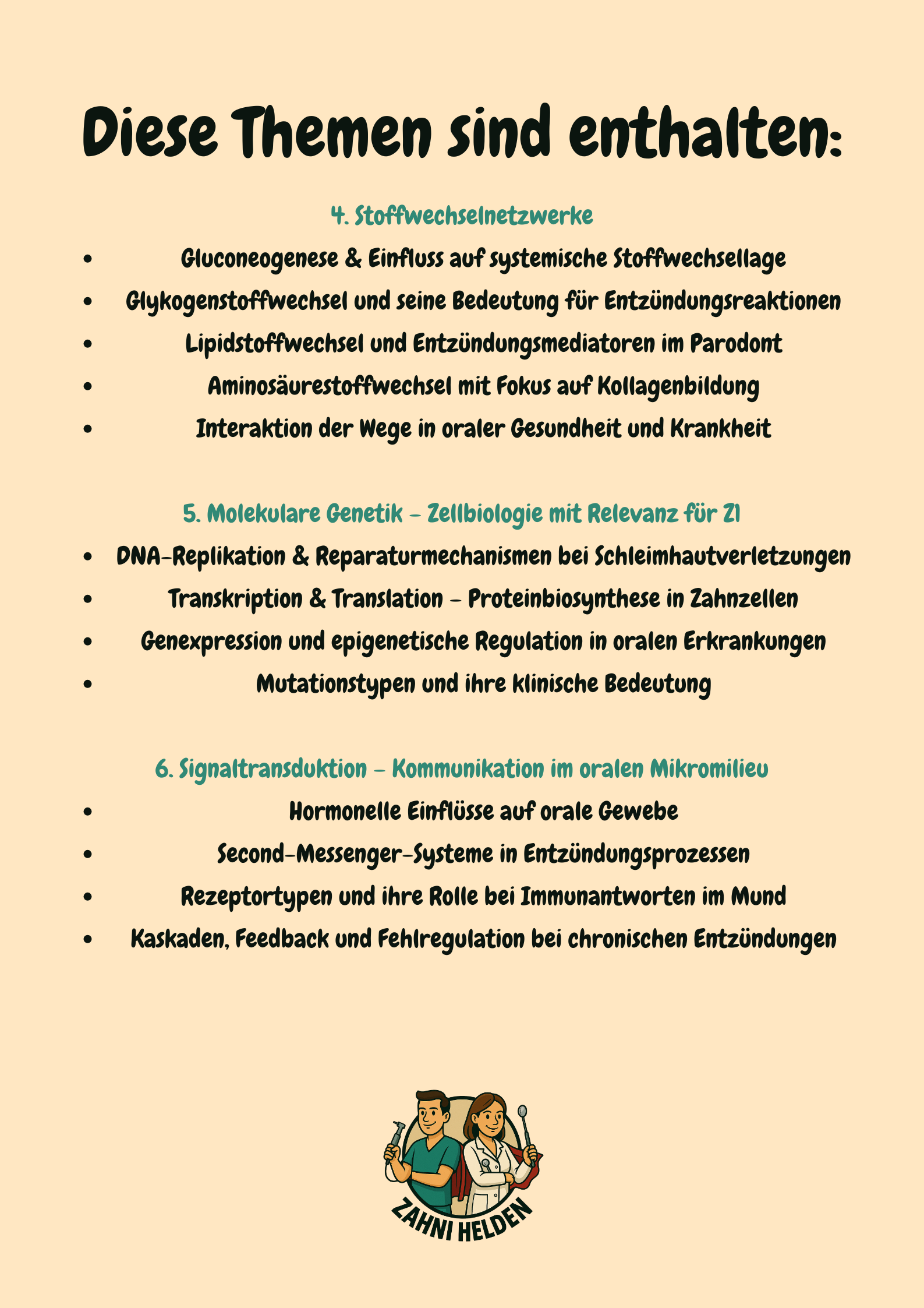 Biochemie Komplettkurs Zahnmedizin – Sicher durchs Z1