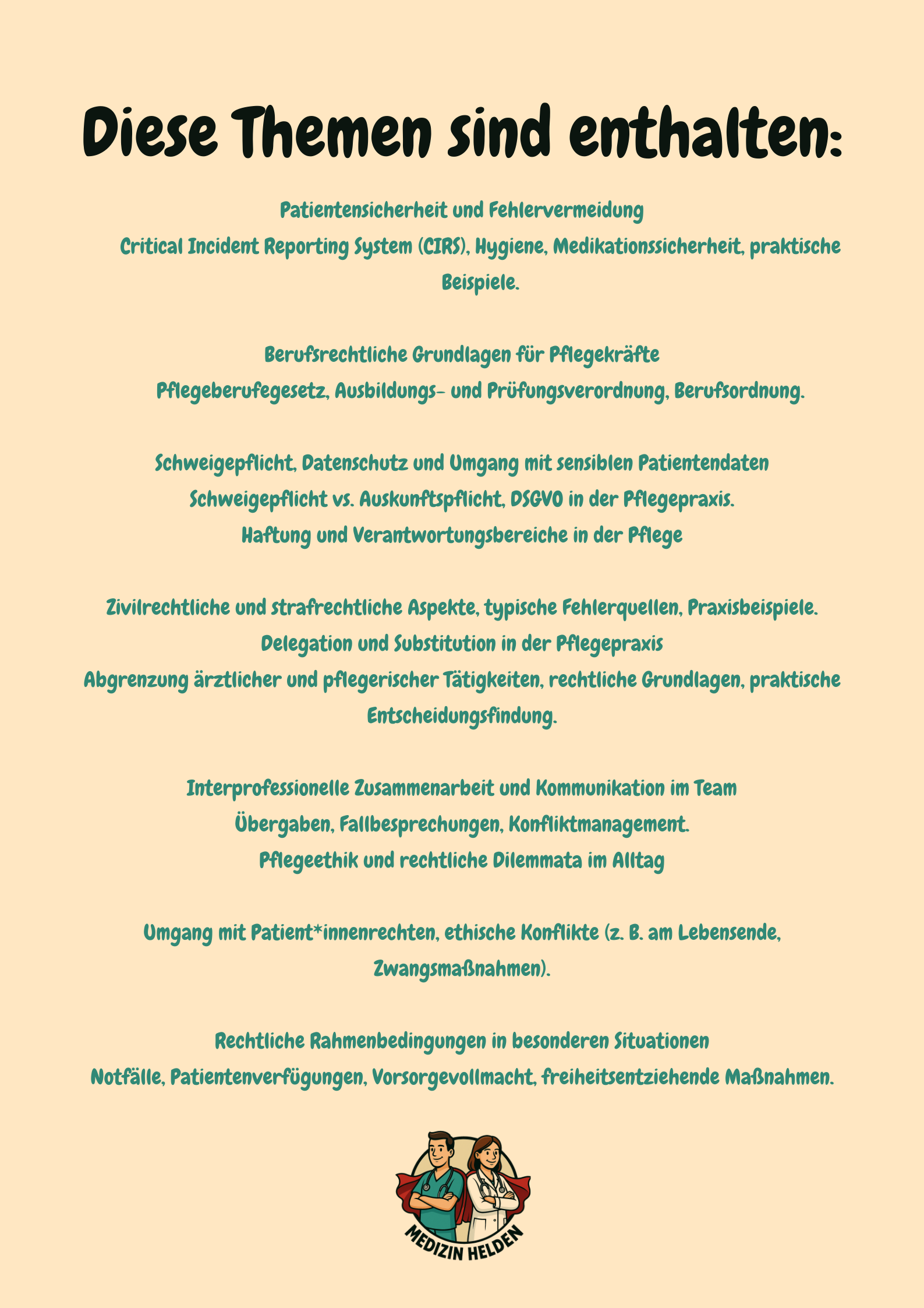 Grundlagen professioneller Pflege & rechtliche Rahmenbedingungen - Lernpaket Pflegeausbildung