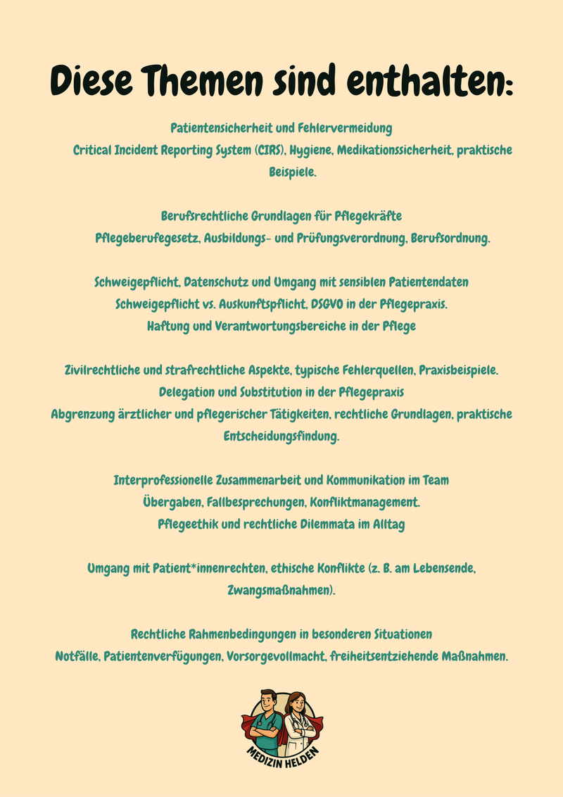 Grundlagen professioneller Pflege & rechtliche Rahmenbedingungen - Lernpaket Pflegeausbildung Bild 3