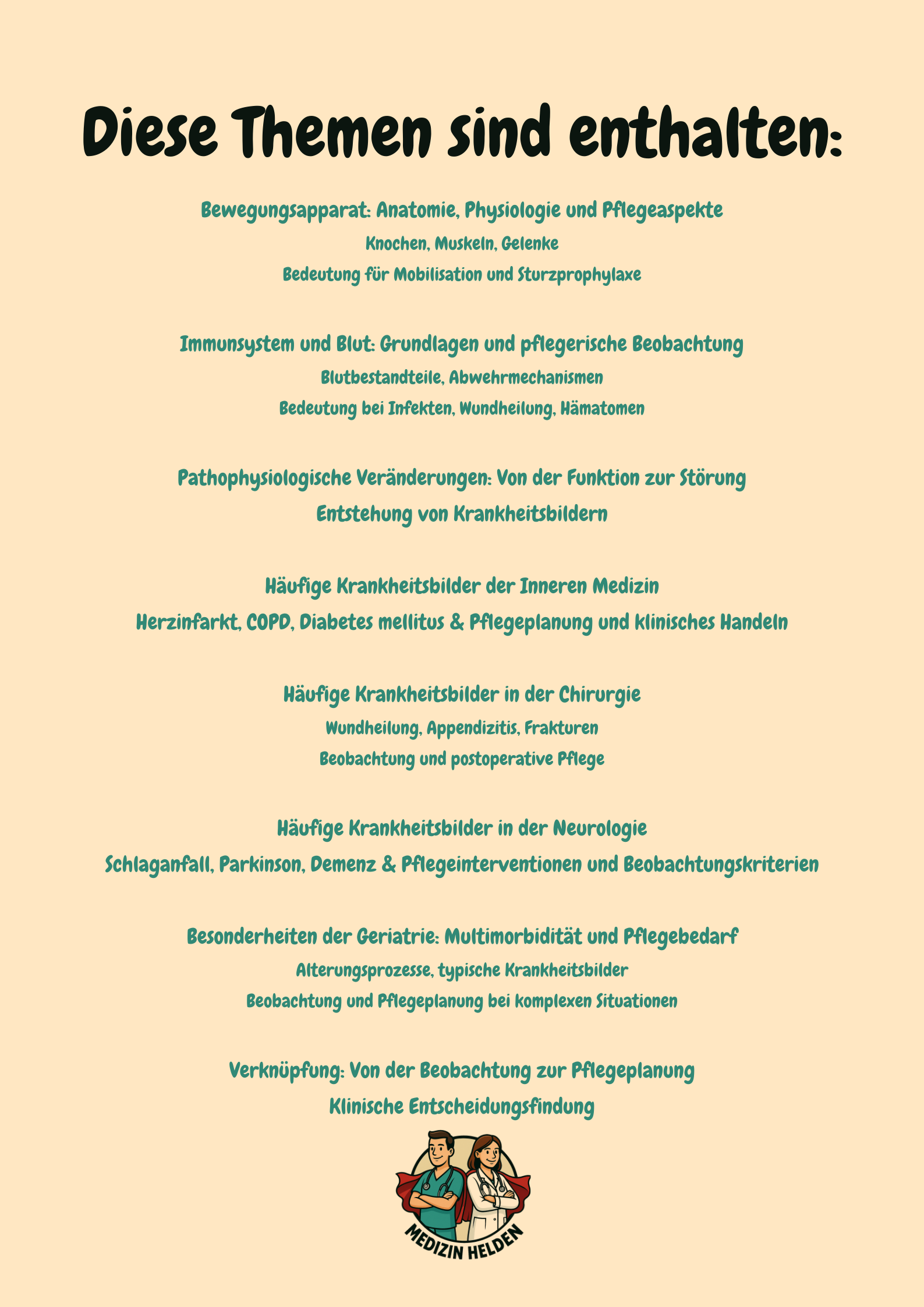 Anatomie, Physiologie & Krankheitslehre – Dein Komplettpaket für die Pflegeausbildung