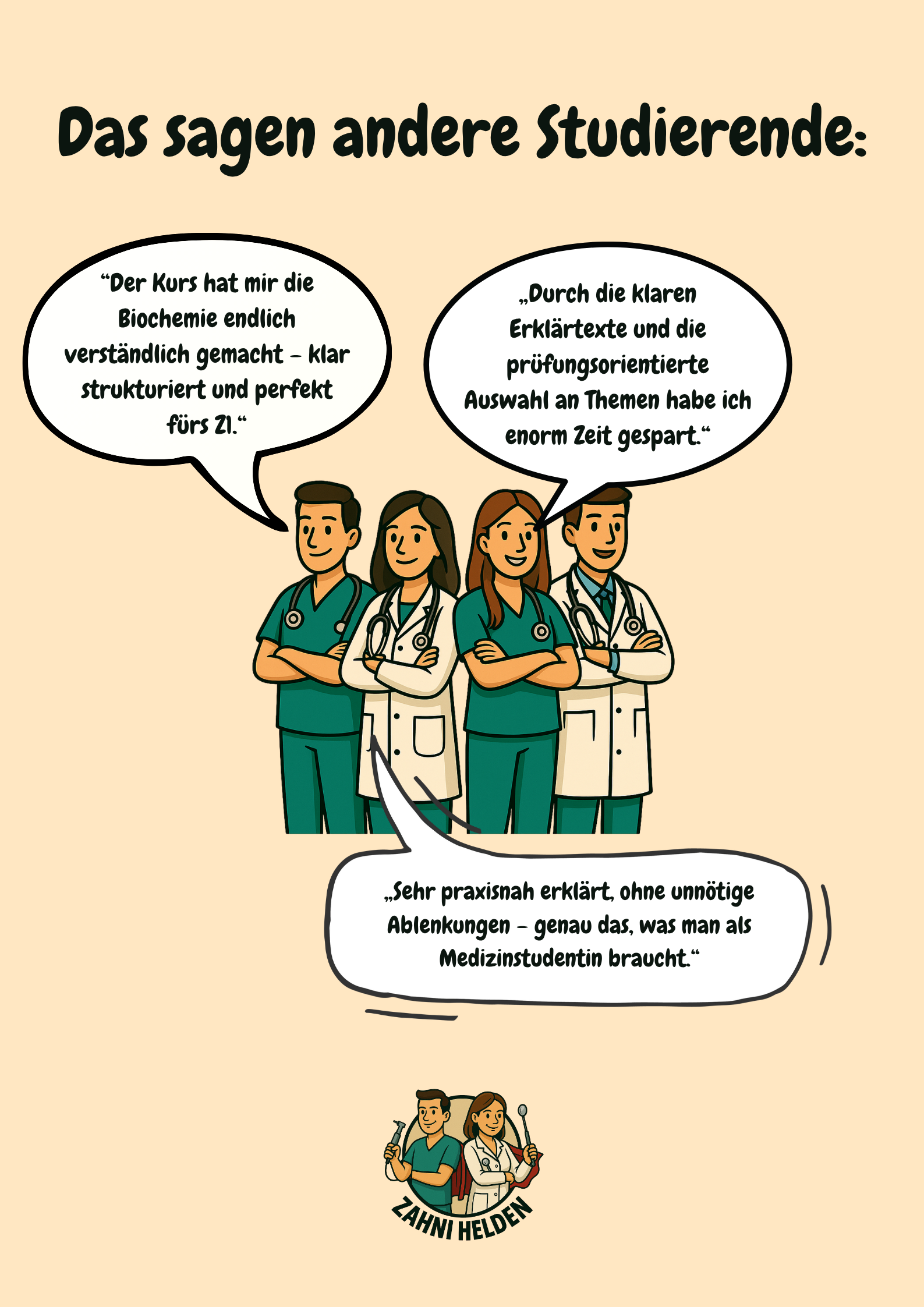 Biochemie Komplettkurs Zahnmedizin – Sicher durchs Z1
