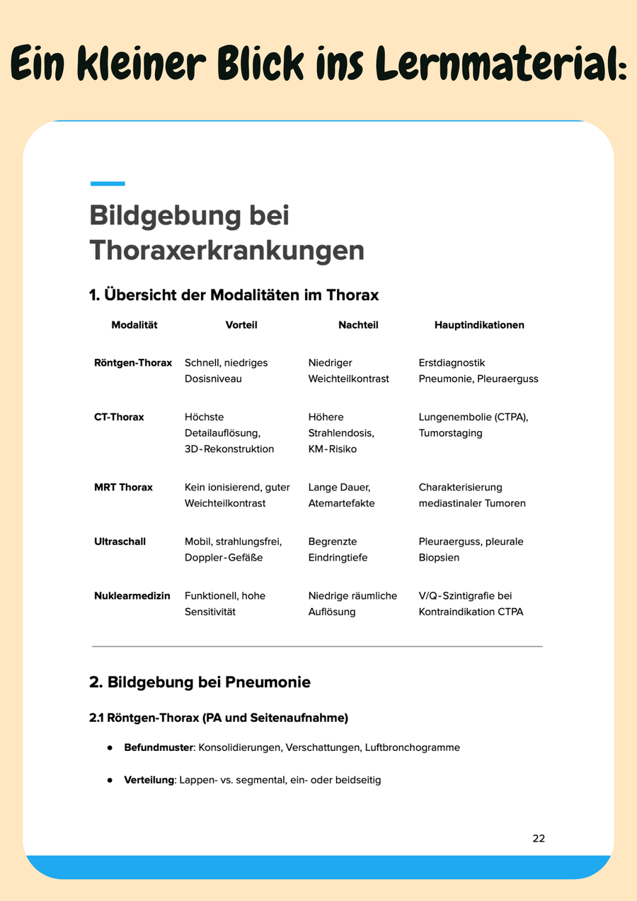 Radiologie – Klinik verstehen, Diagnosen stellen – Klinik Vorschau 5