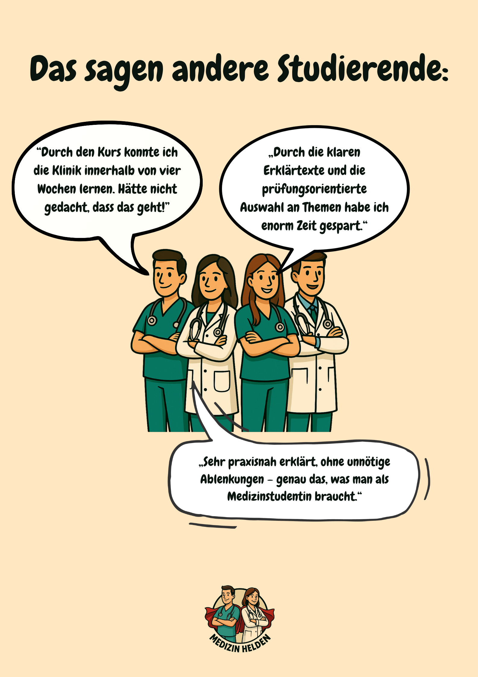 Dein Komplettpaket „Klinik“ – Rundum-sorglos für dein M2-Examen und deinen Klinikalltag
