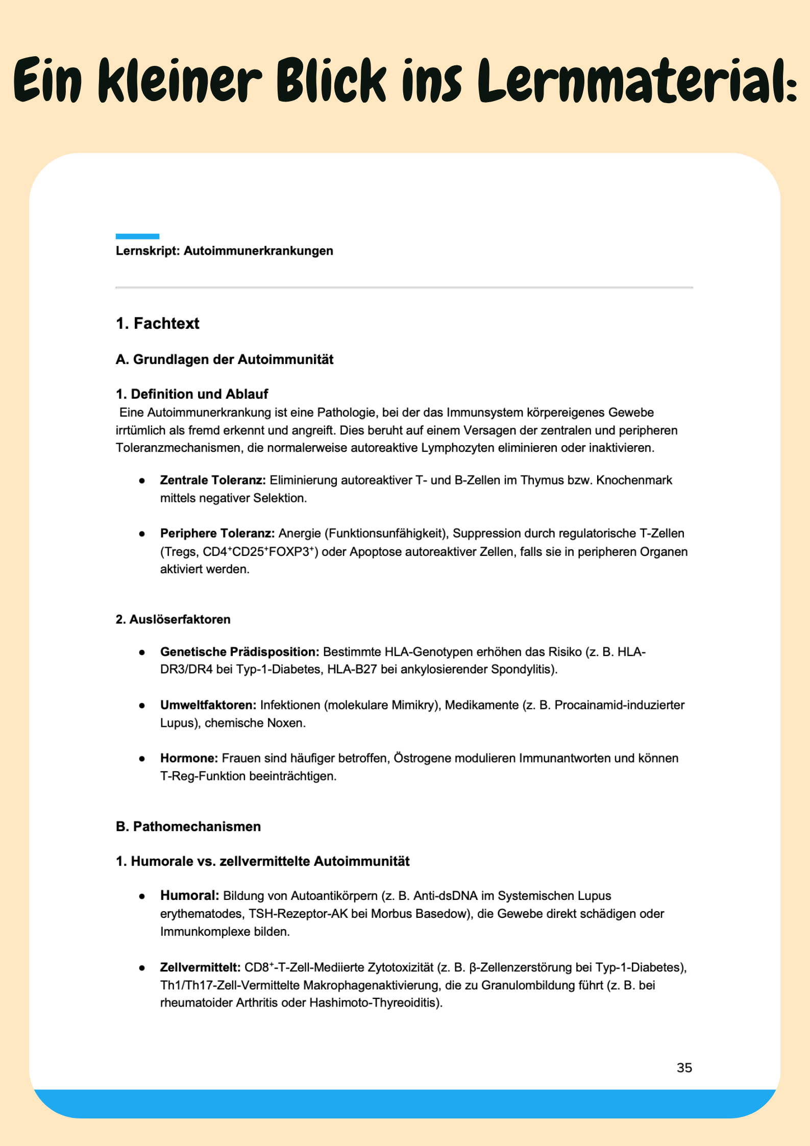 Pathologie – Klinikkurs für das Medizinstudium