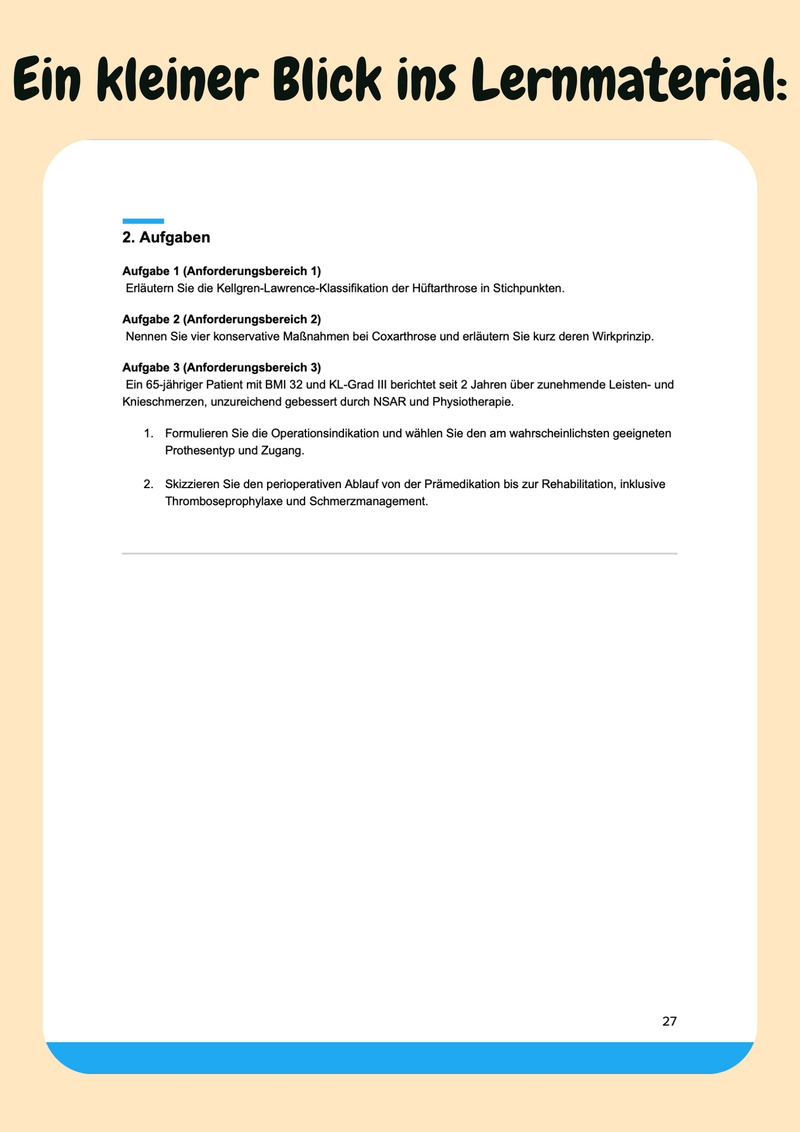Orthopädie - Klinische Fälle & Lernmaterialien für das Medizinstudium Bild 6