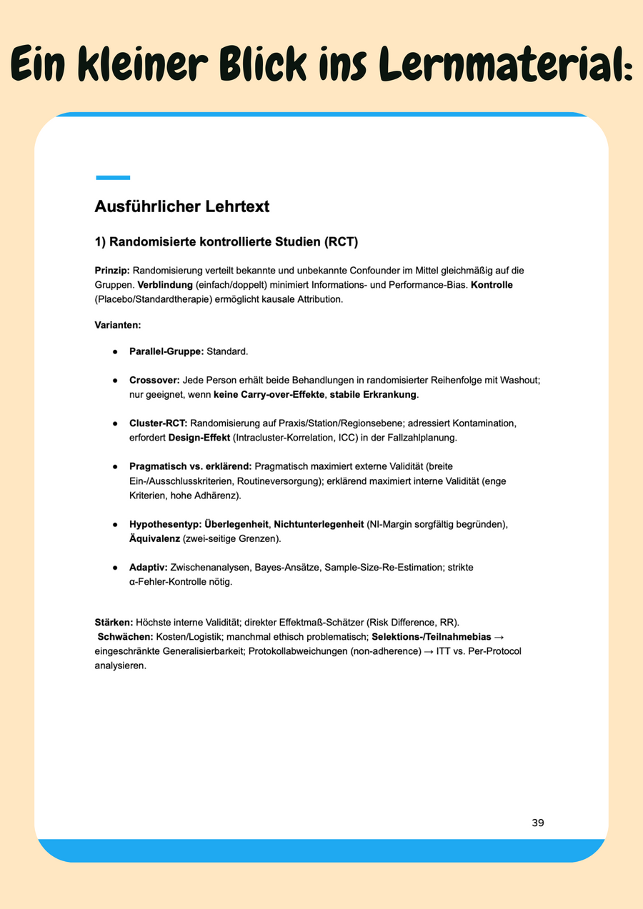 Wie schreibe ich eine Doktorarbeit? (Leitfaden für Medizinstudierende) – Klinik Vorschau 6