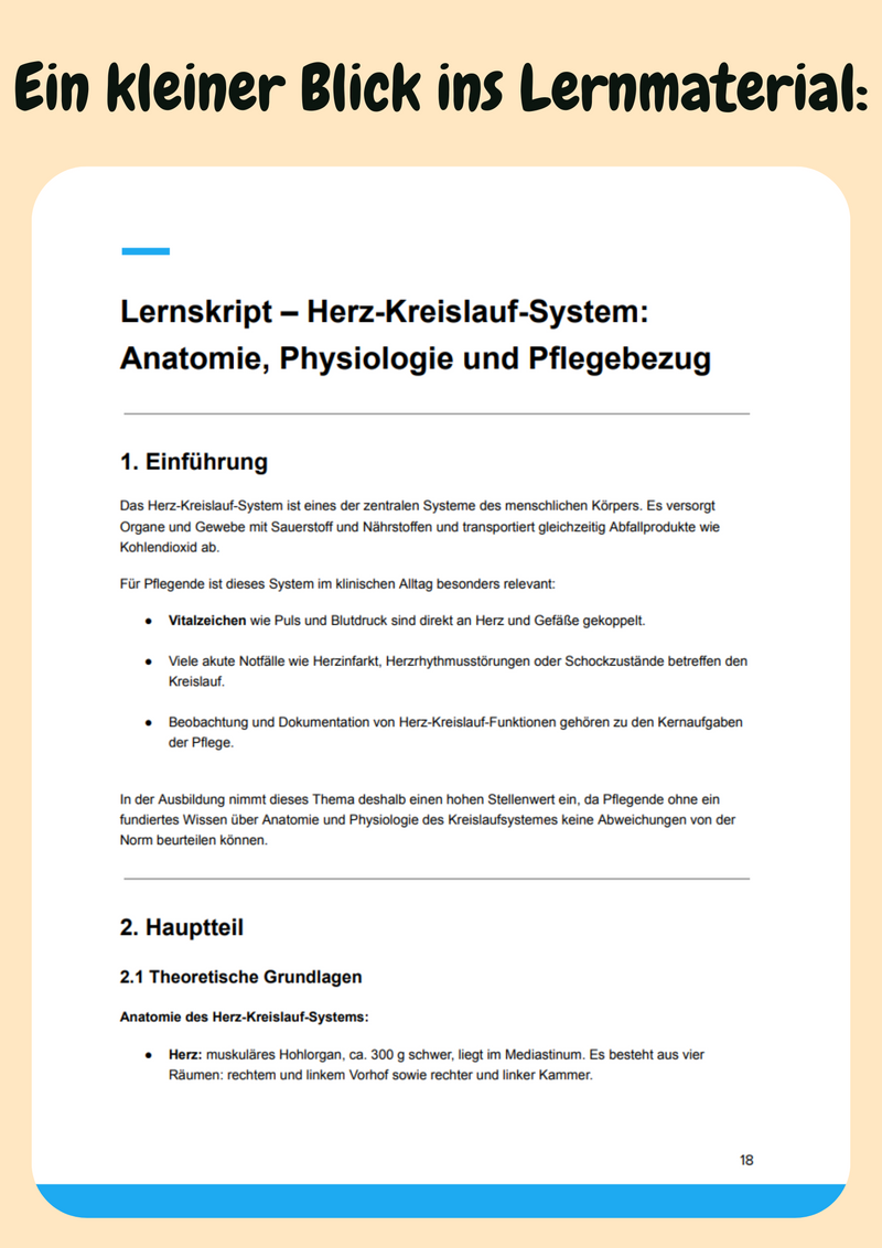 Anatomie, Physiologie & Krankheitslehre – Dein Komplettpaket für die Pflegeausbildung Bild 6