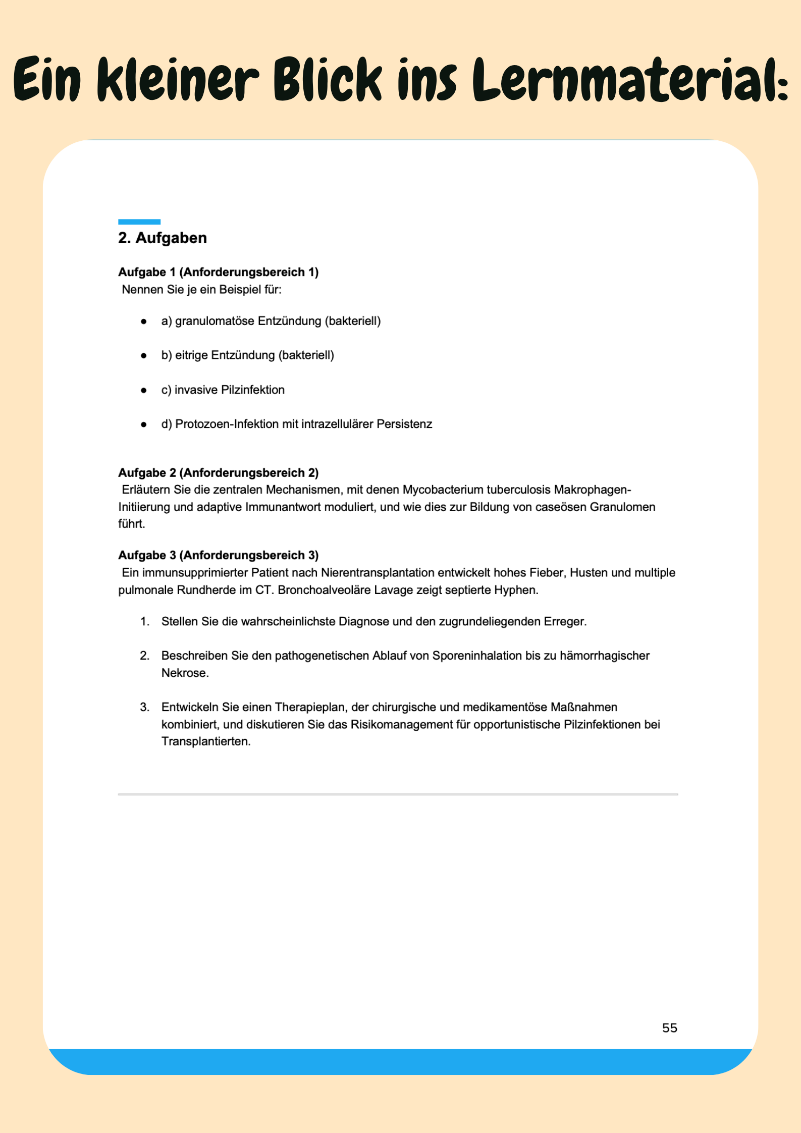Pathologie – Klinikkurs für das Medizinstudium