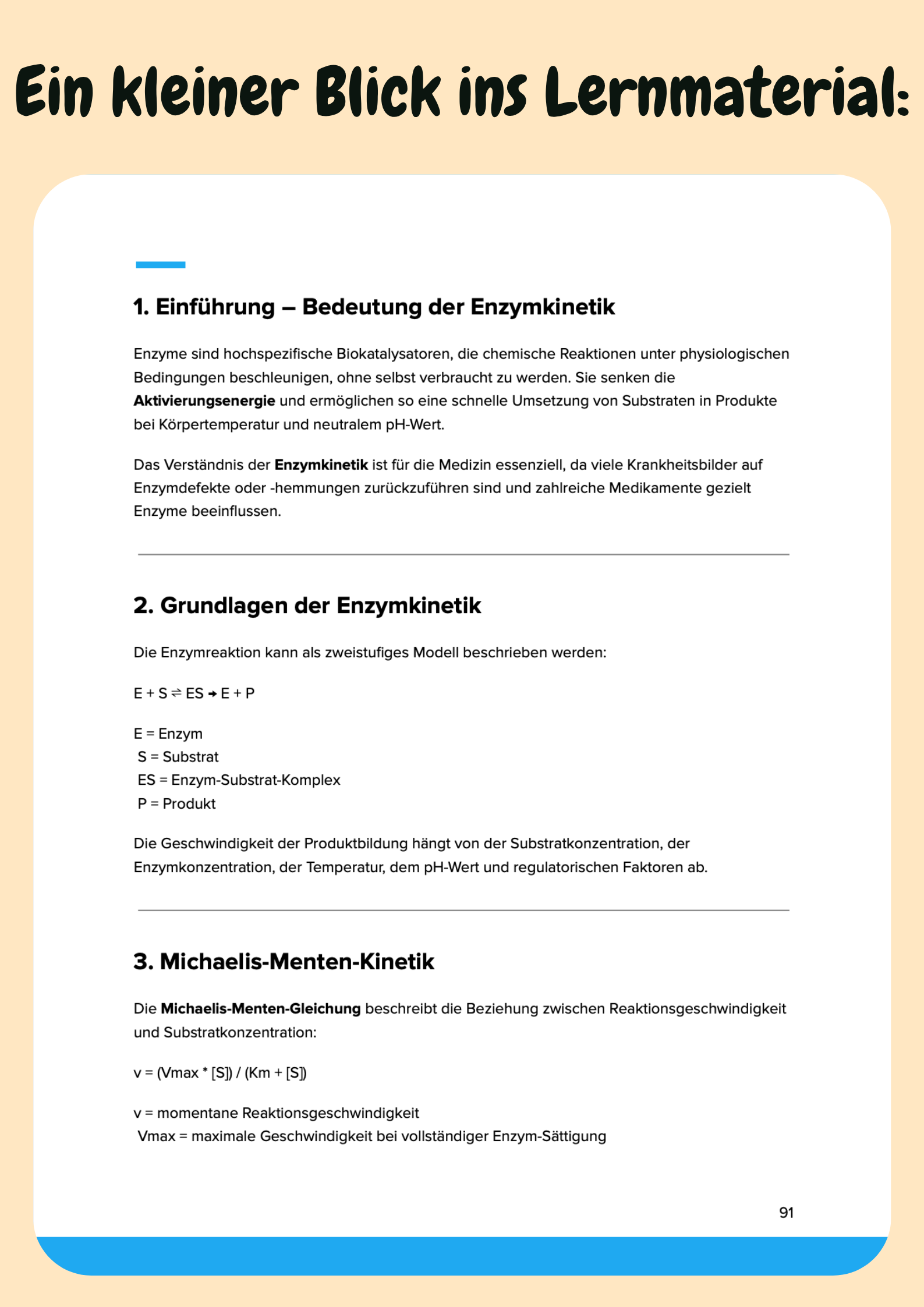 Vorbereitungskurs Biologie, Chemie & Physik - 1. Vorklinisches Semester Großansicht 10