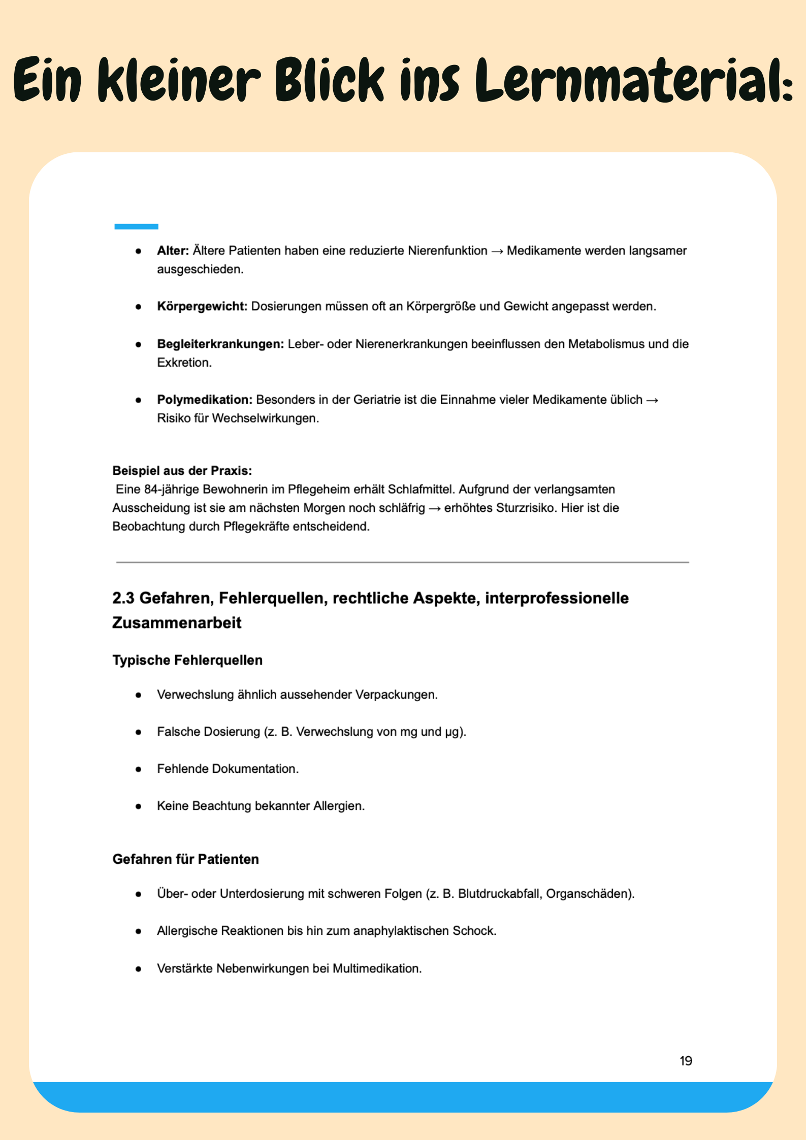 Grundlagen professioneller Pflege & rechtliche Rahmenbedingungen - Lernpaket Pflegeausbildung Großansicht 6