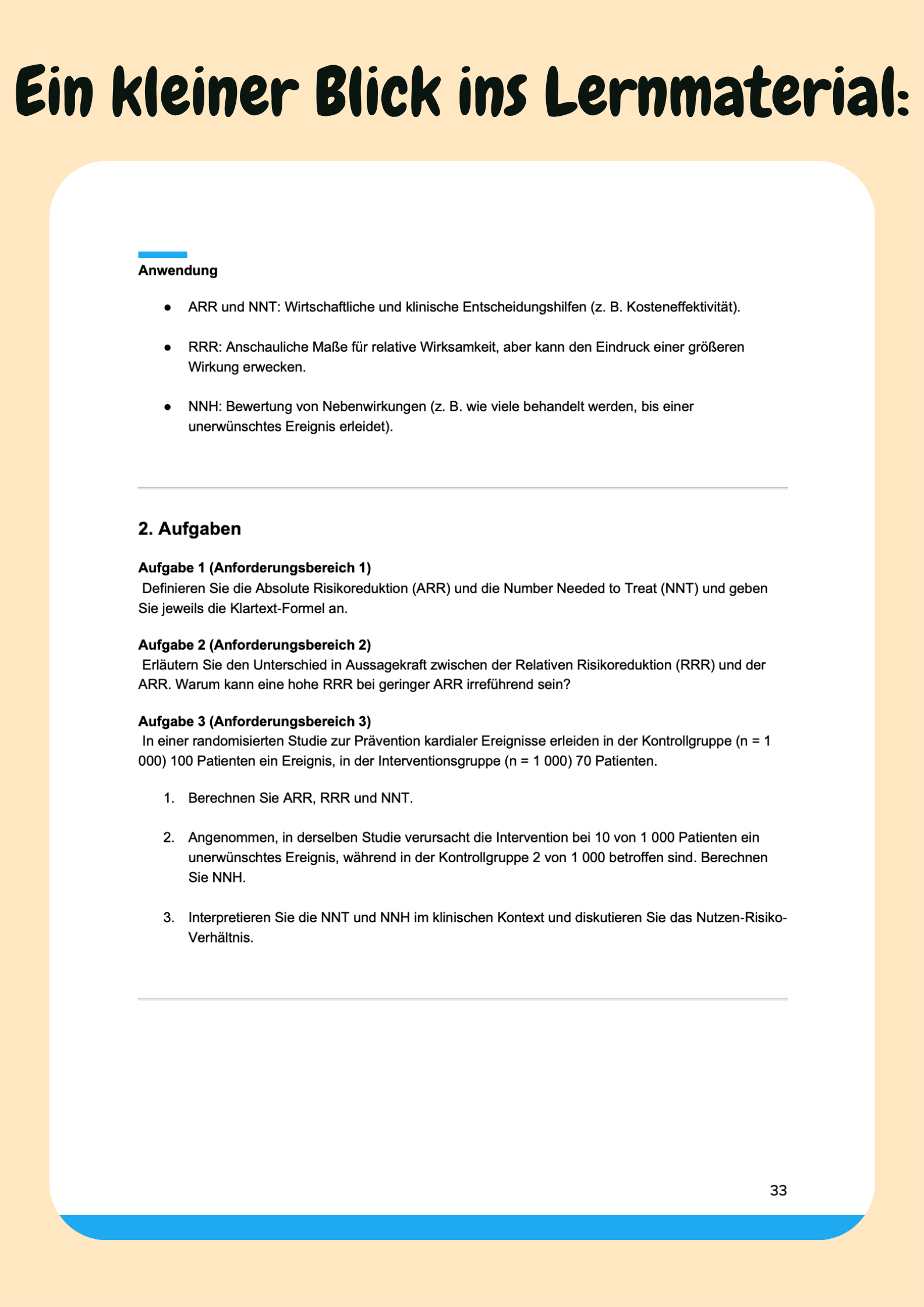 Biometrie & EBM – Dein Schlüssel zu Statistik, Studienverständnis und evidenzbasierter Medizin Großansicht 6