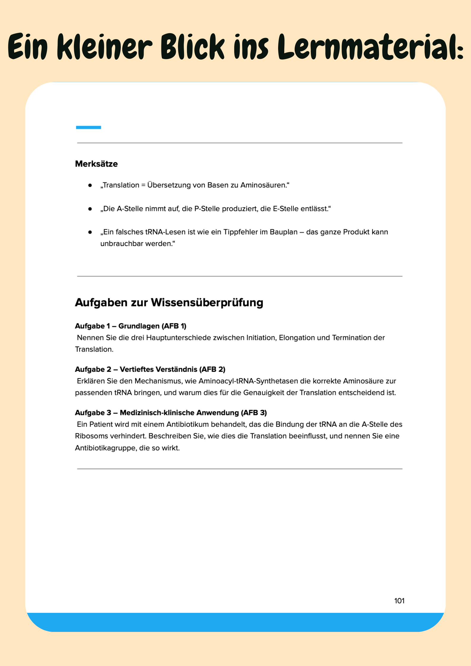 Biochemie Komplettkurs Medizin – Sicher durchs Physikum Großansicht 7