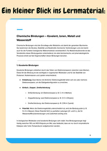 Chemie-Komplettkurs Zahnmedizin – Sicher durchs Z1
