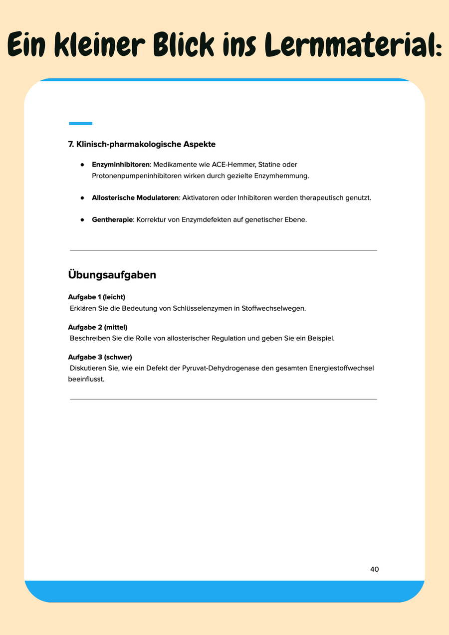 Medizinische Biologie kompakt: Sicher durch die Vorklinik – Vorklinik Vorschau 6