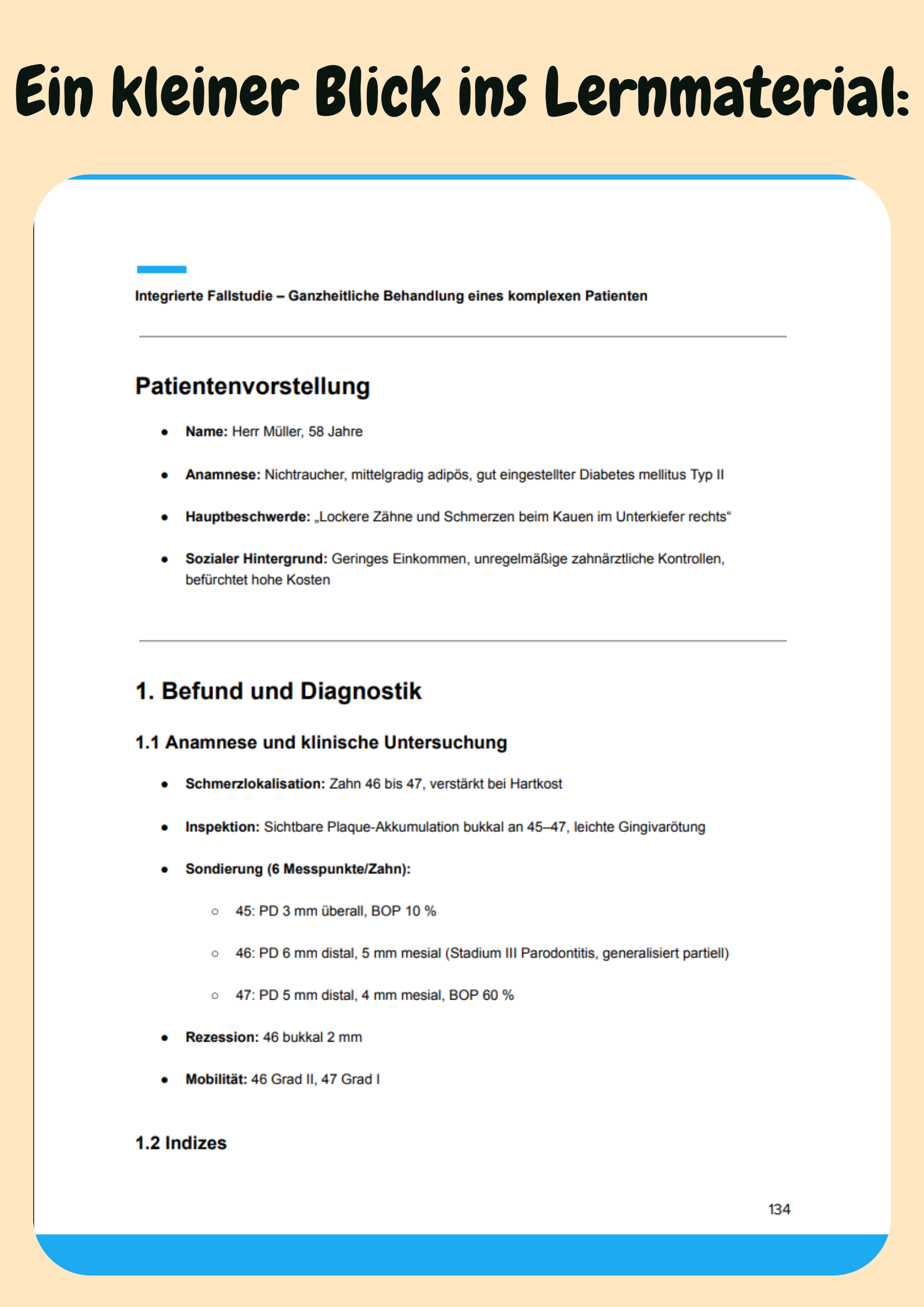 Vorklinik Premium Komplettkurs Zahnmedizin – Dein umfassendes Fundament für das Z1 Großansicht 22