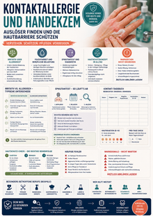Kontaktallergie und Handekzem – Auslöser finden und die Hautbarriere schützen