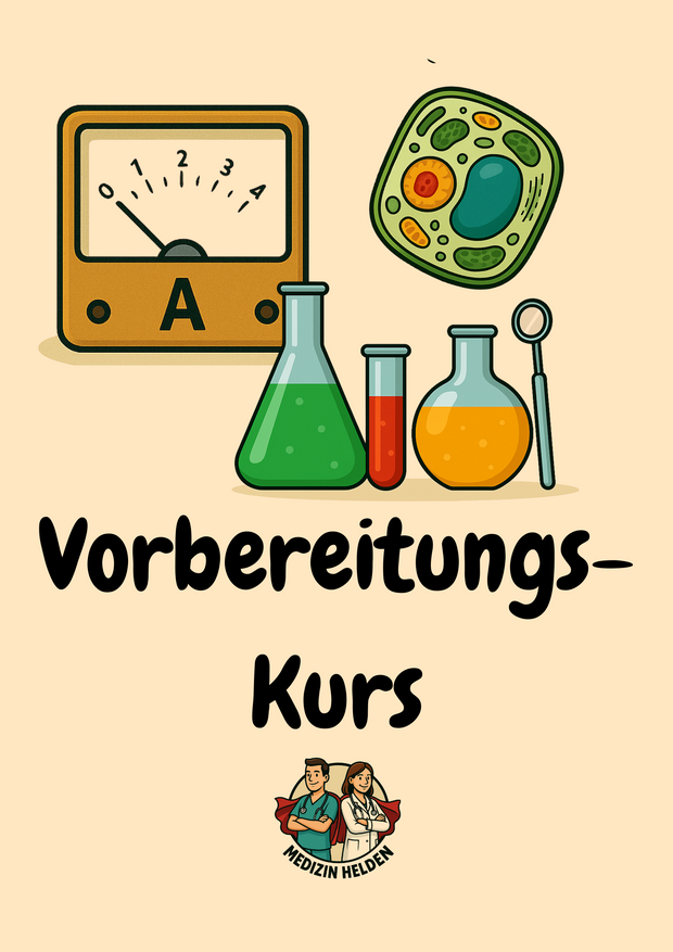 Vorbereitungskurs Medizinstudium – vor dem 1. vorklinischen Semester