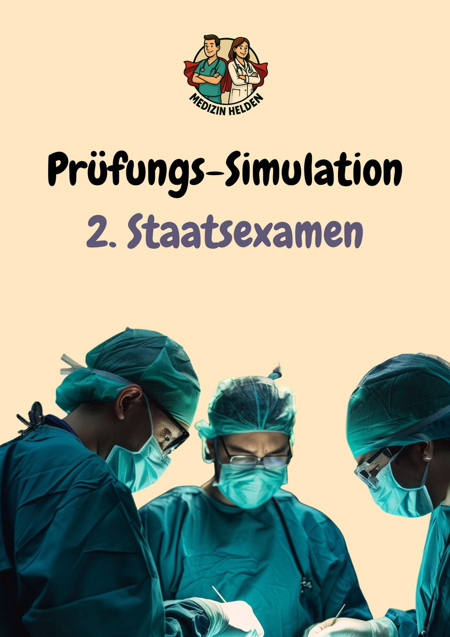 Das komplette 2. Staatsexamen in einer Simulation: 1000 MC-Fragen auf Examensniveau – Vorschau 1