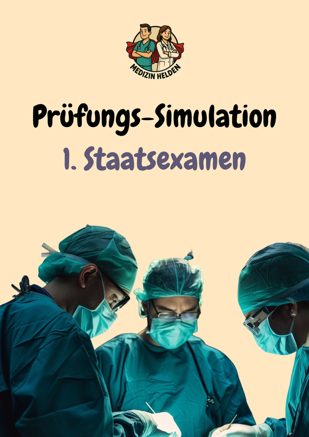 Physikum Prüfungssimulation – 1000 MC-Fragen (1. Staatsexamen)
