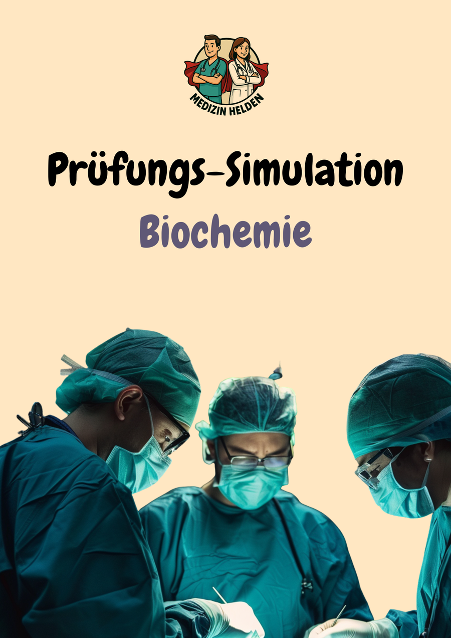 Biochemie wie im Examen: 250 MC-Fragen zur realistischen Prüfungssimulation – Vorschau 1
