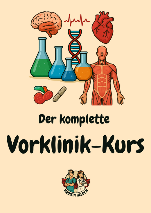 Vorklinik Komplettkurs Medizin – 4 Kurse fürs Physikum (M1)
