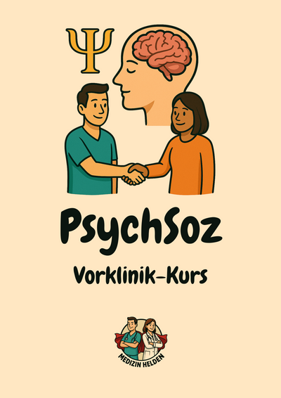 Psychologie & Soziologie (PsychSoz) Komplettkurs Medizin – Verhalten & Denken verstehen