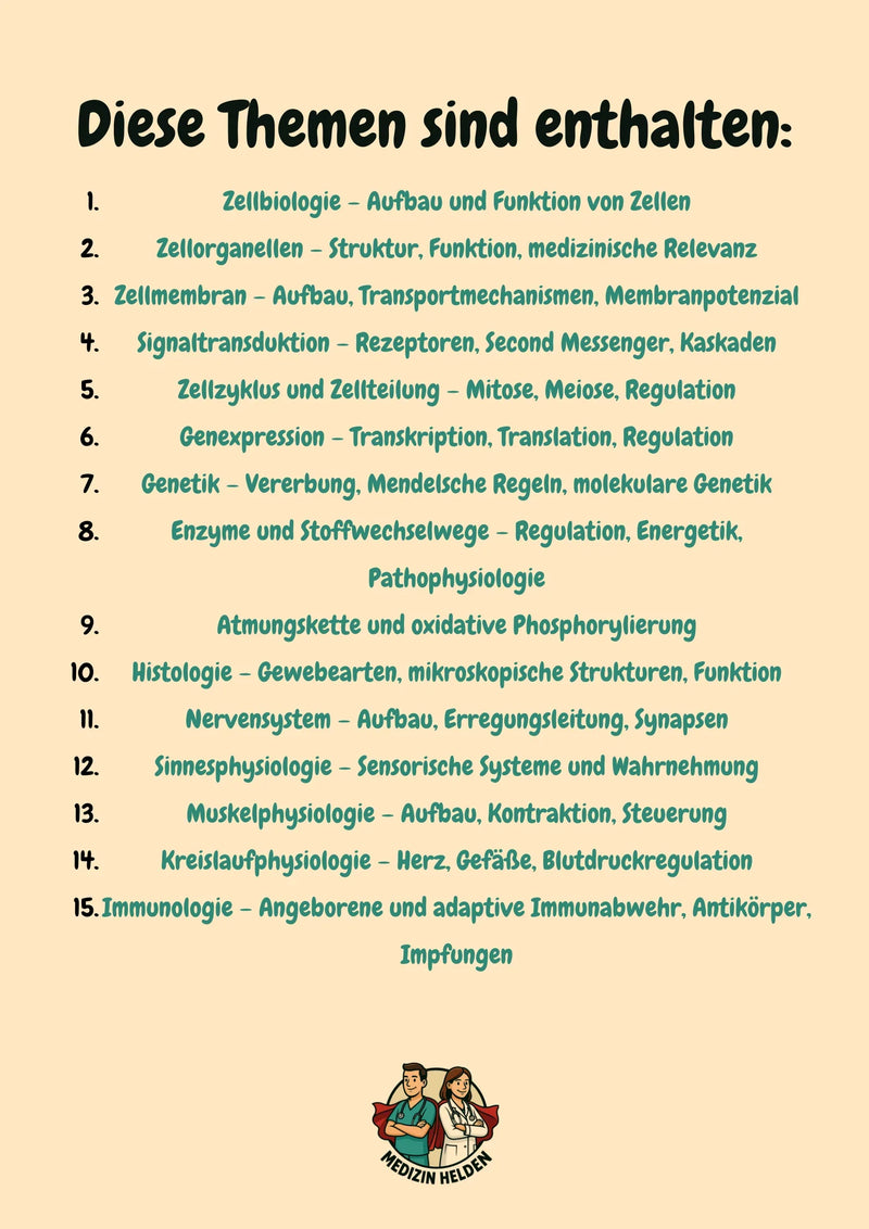 Vorklinik Vorbereitungskurs Zahnmedizin – Dein naturwissenschaftlicher Vorsprung fürs Z1 Bild 8
