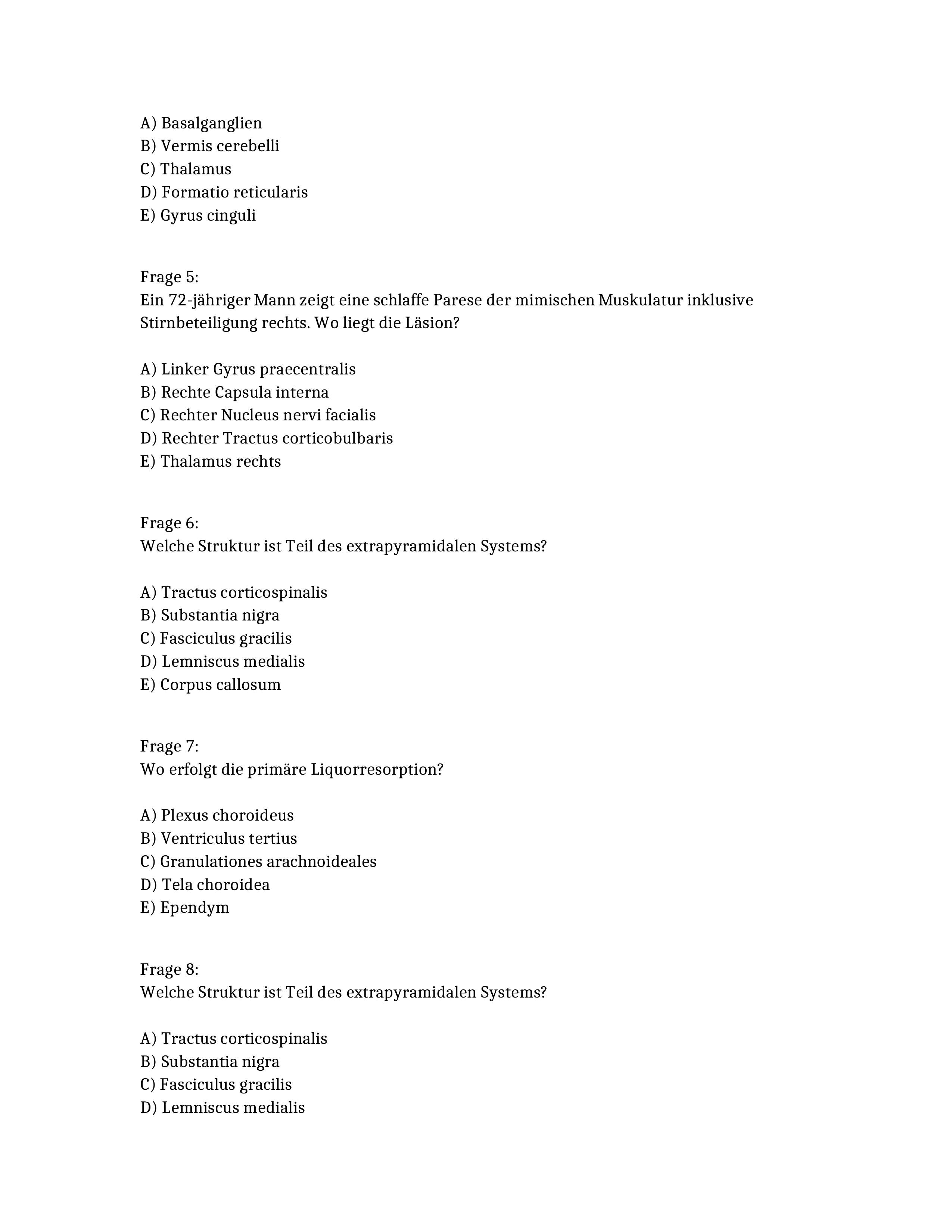 Anatomie sicher bestehen: 250 prüfungsnahe MC-Fragen für das Physikum