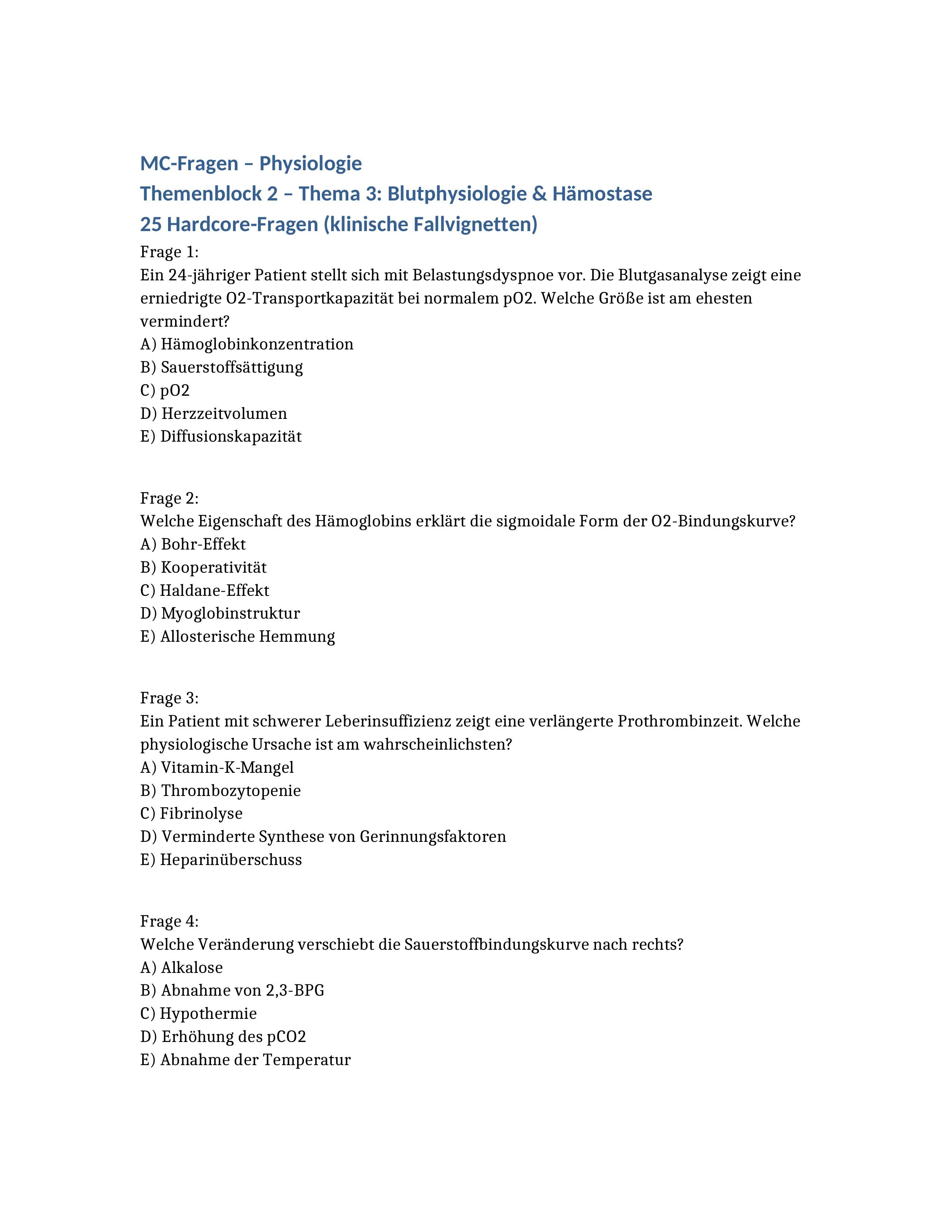 Das komplette Physikum in einer Simulation: 1000 MC-Fragen auf Examensniveau