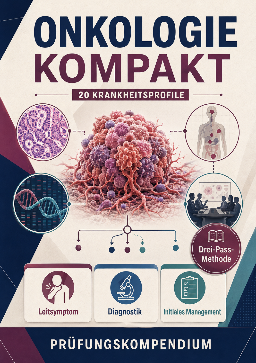 Onkologie kompakt – klinisches Prüfungskompendium mit 20 Krankheitsprofilen