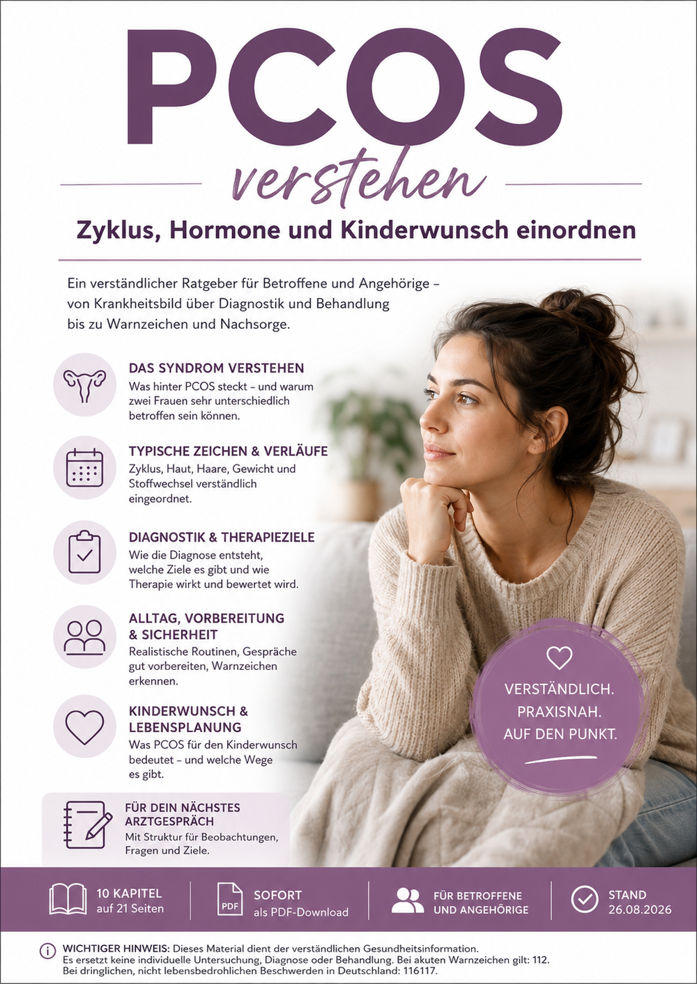 PCOS verstehen – Zyklus, Hormone und Kinderwunsch einordnen