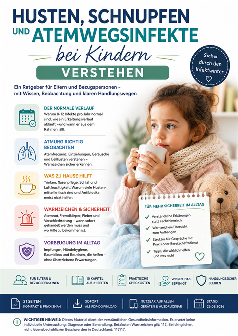 Husten, Schnupfen und Atemwegsinfekte bei Kindern verstehen