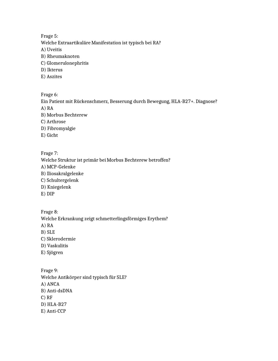Das komplette 2. Staatsexamen in einer Simulation: 1000 MC-Fragen auf Examensniveau – Vorschau 3