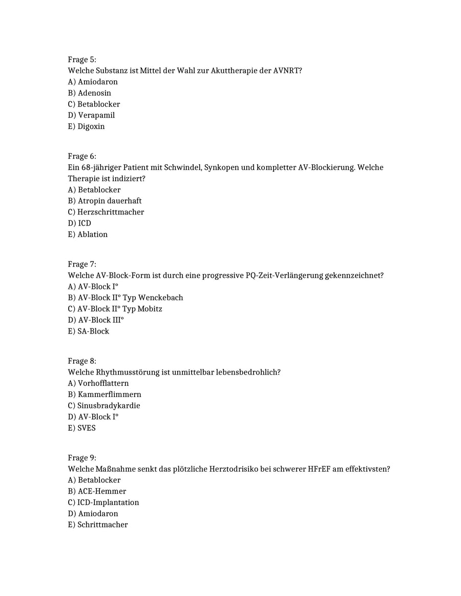 Das komplette 2. Staatsexamen in einer Simulation: 1000 MC-Fragen auf Examensniveau – Vorschau 4