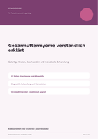 Gebärmuttermyome verstehen – Beschwerden, Diagnostik und Behandlungswege