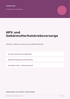 HPV und Gebärmutterhalskrebsvorsorge verstehen – Befunde richtig einordnen